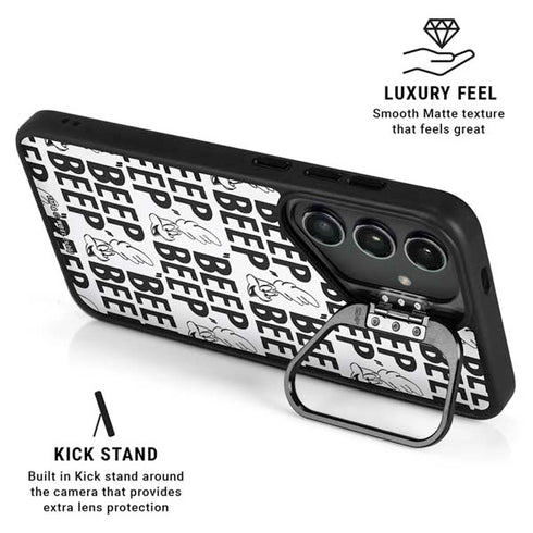 Looney Tunes Road Runner Beep Grid Galaxy S26 Ultra Kickstand Case