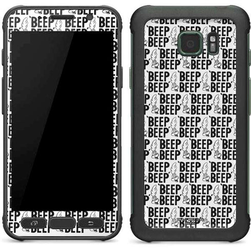 Looney Tunes Road Runner Beep Grid Galaxy S7 Active Skin