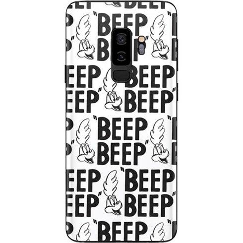 Looney Tunes Road Runner Beep Grid Galaxy S9 Plus Skin