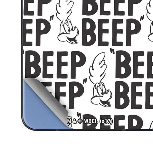 Looney Tunes Road Runner Beep Grid Galaxy Z Fold5 5G Skin