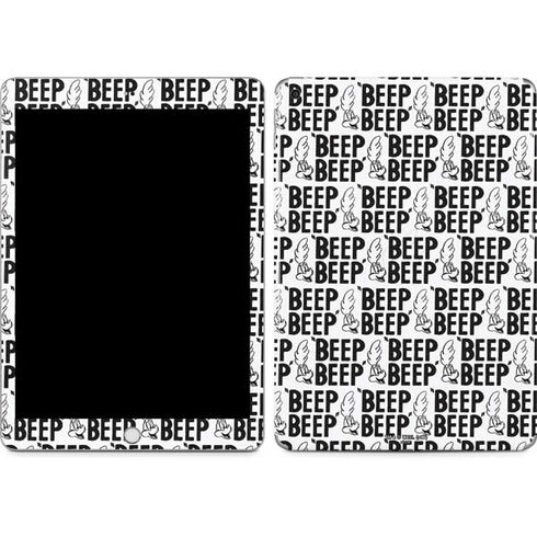 Looney Tunes Road Runner Beep Grid Apple iPad Skin