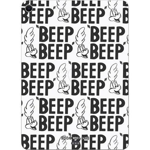 Looney Tunes Road Runner Beep Grid Apple iPad Air Skin
