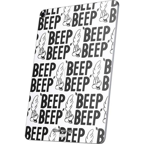 Looney Tunes Road Runner Beep Grid Apple iPad Air Skin