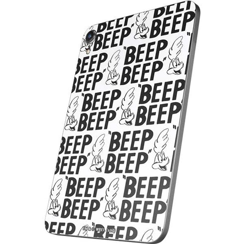 Looney Tunes Road Runner Beep Grid Apple iPad Mini Skin