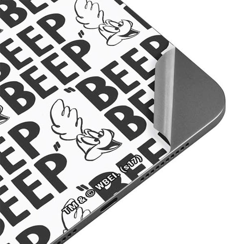 Looney Tunes Road Runner Beep Grid Apple iPad Mini Skin