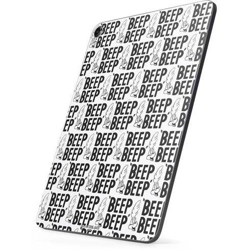 Looney Tunes Road Runner Beep Grid Apple iPad Pro Skin