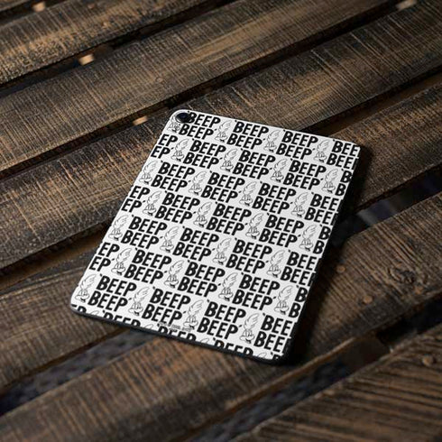 Looney Tunes Road Runner Beep Grid Apple iPad Pro Skin