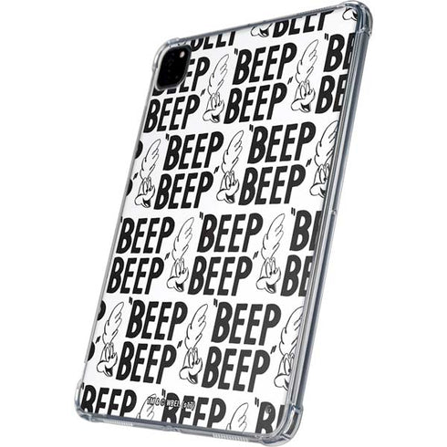 Looney Tunes Road Runner Beep Grid iPad Pro 11in (2024) Clear Case
