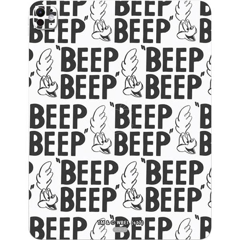 Looney Tunes Road Runner Beep Grid iPad Pro 13in M4 (2024) Skin