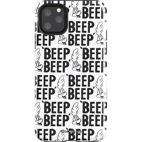 Looney Tunes Road Runner Beep Grid iPhone Cases