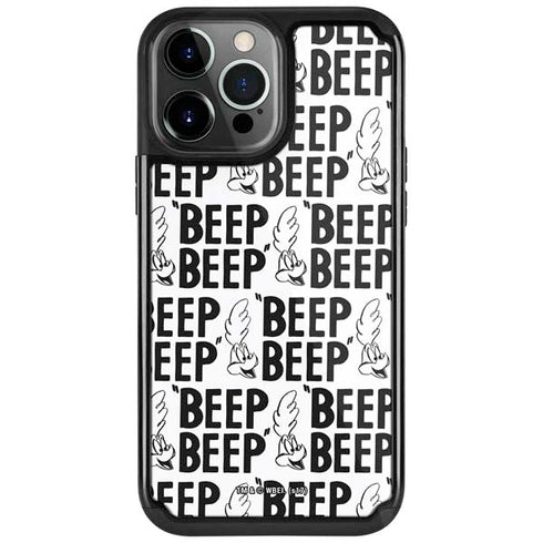 Looney Tunes Road Runner Beep Grid iPhone Cases