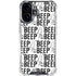 Looney Tunes Road Runner Beep Grid iPhone 16 Plus Clear Case
