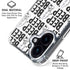 Looney Tunes Road Runner Beep Grid iPhone 16 Plus Clear Case