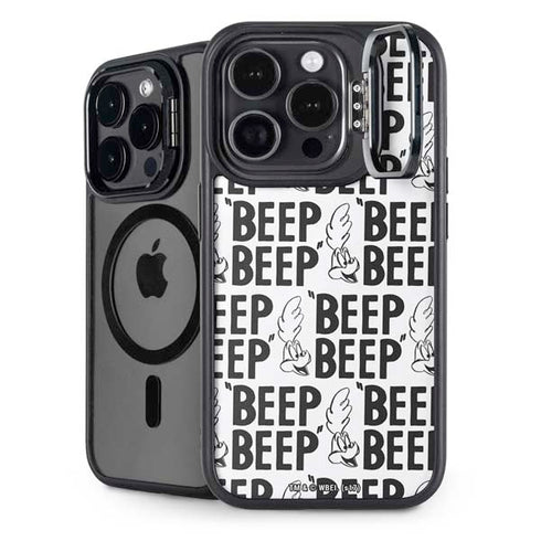 Looney Tunes Road Runner Beep Grid iPhone 16 Pro Kickstand Case