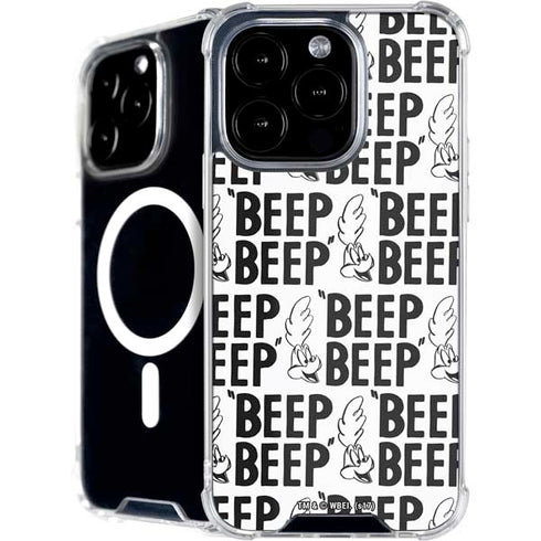 Looney Tunes Road Runner Beep Grid iPhone 16 Pro MagSafe Case