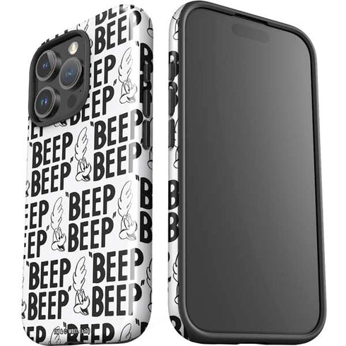 Looney Tunes Road Runner Beep Grid iPhone 16 Pro Max Impact Case