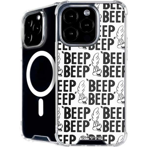 Looney Tunes Road Runner Beep Grid iPhone 16 Pro Max MagSafe Case