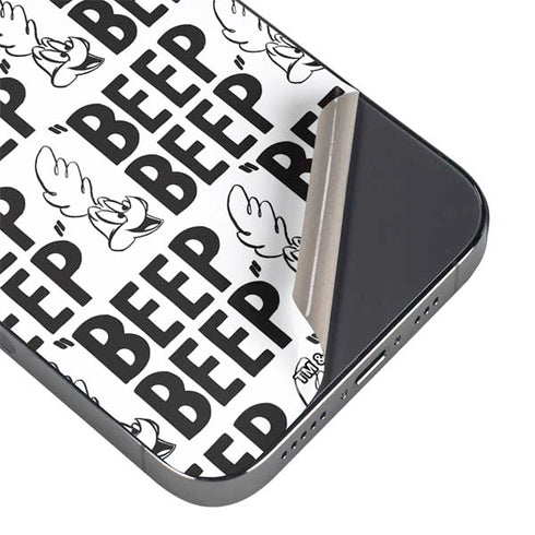Looney Tunes Road Runner Beep Grid iPhone 16 Pro Max Skin