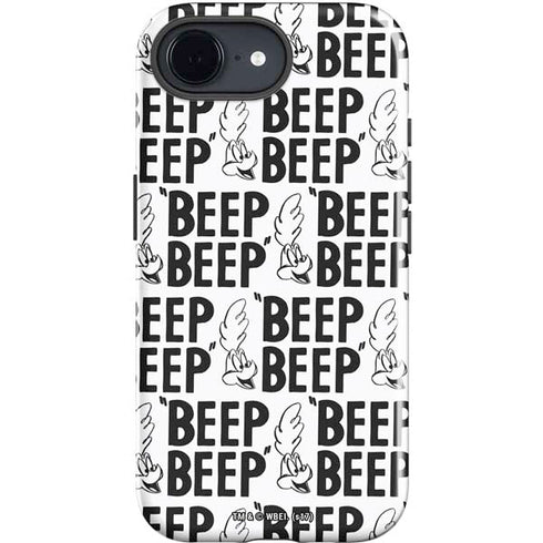 Looney Tunes Road Runner Beep Grid iPhone 16e Impact Case