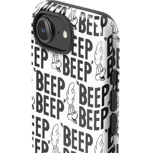 Looney Tunes Road Runner Beep Grid iPhone 16e Impact Case