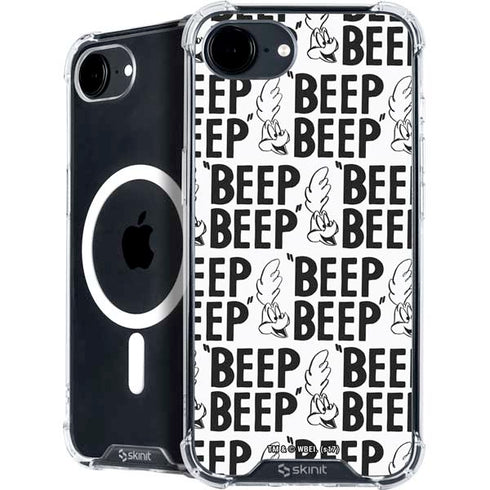 Looney Tunes Road Runner Beep Grid iPhone 16e MagSafe Case