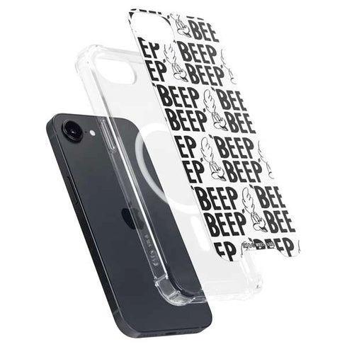 Looney Tunes Road Runner Beep Grid iPhone 16e MagSafe Case