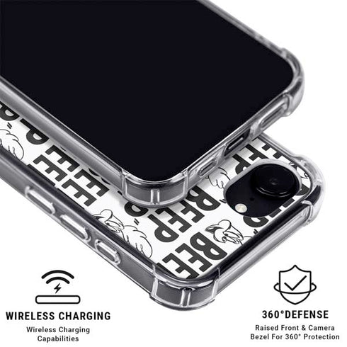 Looney Tunes Road Runner Beep Grid iPhone 16e MagSafe Case