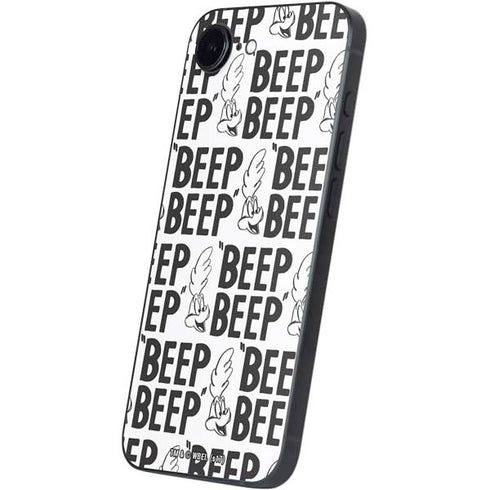 Looney Tunes Road Runner Beep Grid iPhone 16e Skin