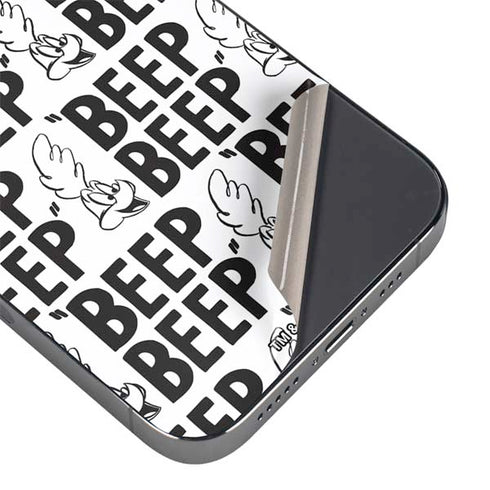 Looney Tunes Road Runner Beep Grid iPhone 16e Skin