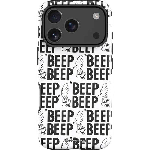 Looney Tunes Road Runner Beep Grid iPhone 18 Pro Impact Case