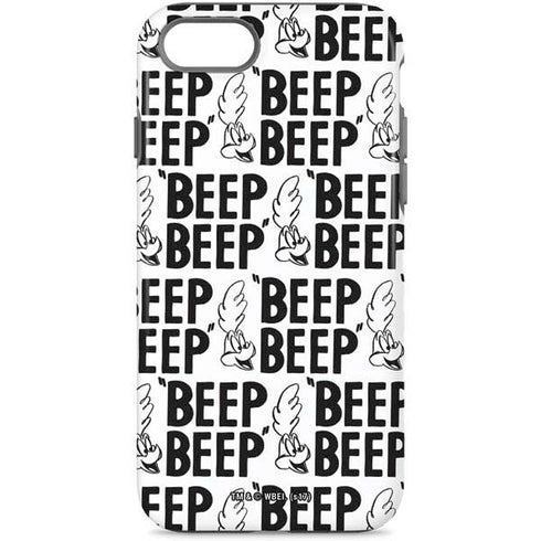 Looney Tunes Road Runner Beep Grid iPhone Cases