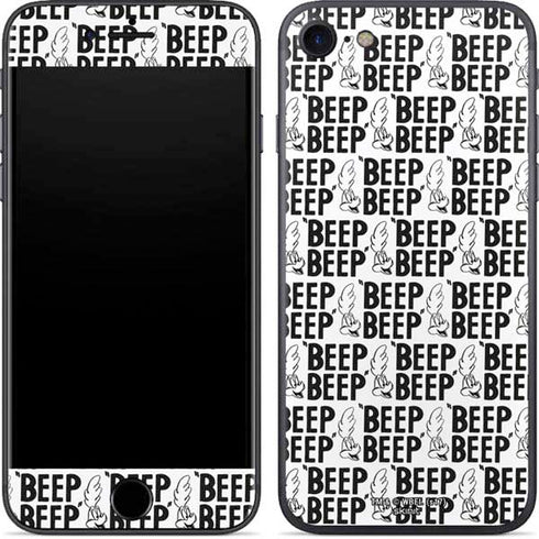 Looney Tunes Road Runner Beep Grid iPhone 7 Skin