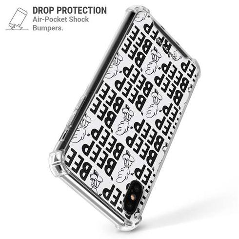 Looney Tunes Road Runner Beep Grid iPhone X/XS Clear Case