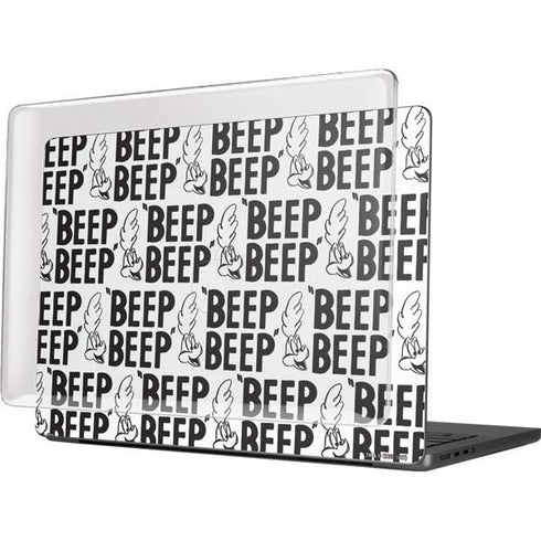 Looney Tunes Road Runner Beep Grid MacBook Pro 14in (2021-24) Case plus Skin