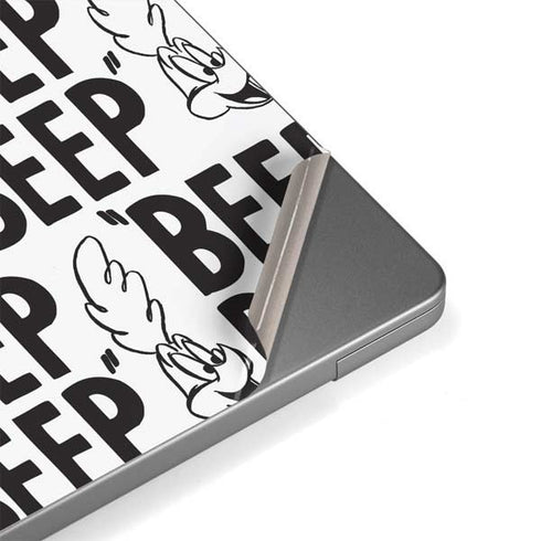 Looney Tunes Road Runner Beep Grid Apple MacBook Pro 14-inch Skin