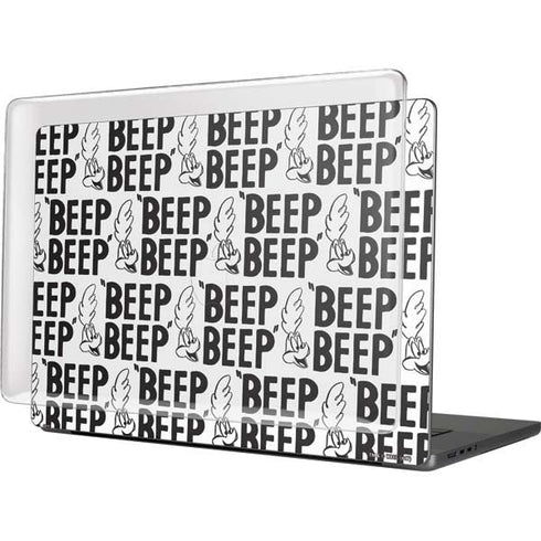 Looney Tunes Road Runner Beep Grid MacBook Cases