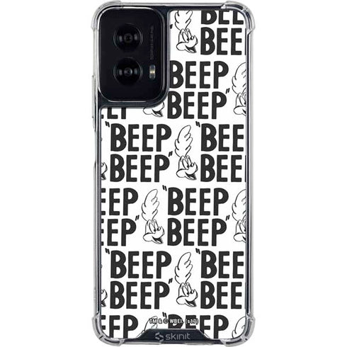 Looney Tunes Road Runner Beep Grid Moto G Power 5G (2024) Clear Case