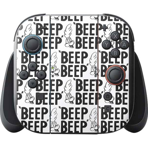 Looney Tunes Road Runner Beep Grid Nintendo Switch 2 (2025) with Joy-Con Skin