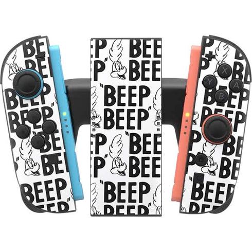 Looney Tunes Road Runner Beep Grid Nintendo Switch 2 (2025) Joy-Con Controller Skin