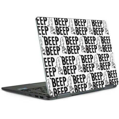 Looney Tunes Road Runner Beep Grid Notebook 9 Pro 13in (2017) Skin