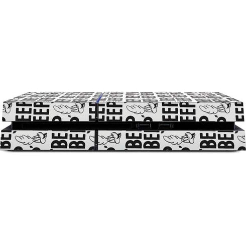 Looney Tunes Road Runner Beep Grid PS4 Console Skin