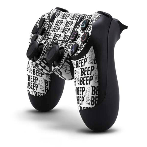 Looney Tunes Road Runner Beep Grid PS4 Controller Skin