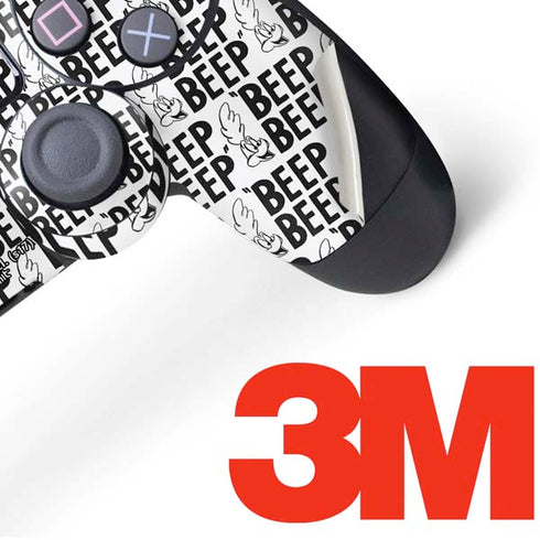 Looney Tunes Road Runner Beep Grid PS4 Controller Skin