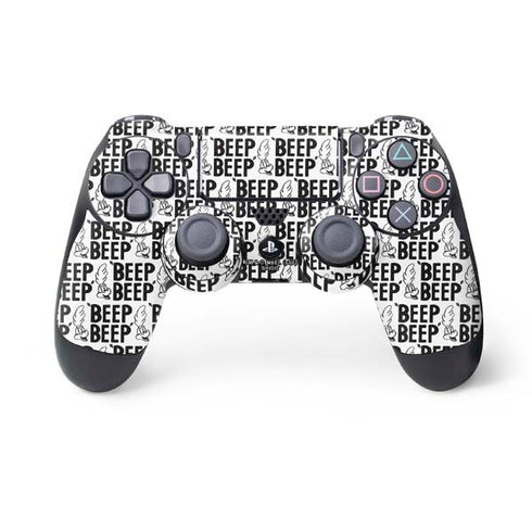 Looney Tunes Road Runner Beep Grid PlayStation PS4 Skins