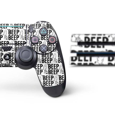 Looney Tunes Road Runner Beep Grid PS4 Pro Bundle Skin