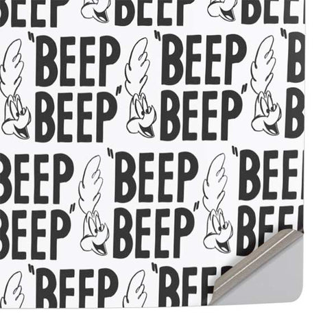 Looney Tunes Road Runner Beep Grid PS5 Pro Console Skin