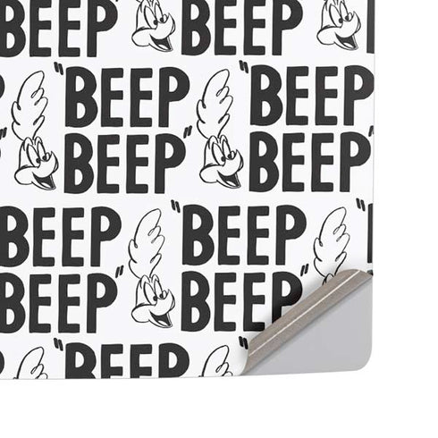 Looney Tunes Road Runner Beep Grid PS5 Pro Disk Console Skin