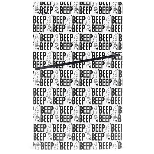 Looney Tunes Road Runner Beep Grid PS5 Slim Digital Edition Console Skin