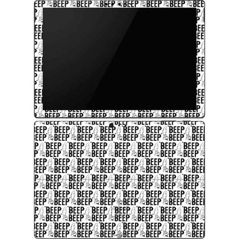 Looney Tunes Road Runner Beep Grid Surface Pro 6 Skin
