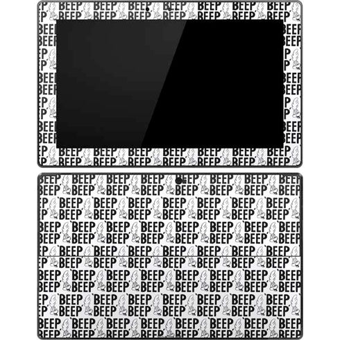 Looney Tunes Road Runner Beep Grid Surface Pro Tablet Skin